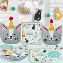 Cat Themed Birthday Party Supplies
